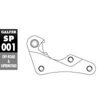 Patte de déport étrier de frein GALFER pour montage disque 270mm - HONDA CR - CRF