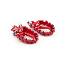 Repose pied S3 PARTS Solid Rouge HONDA AFRICA TWIN 2018 - 2024 CRF L 300 2020 - 2024