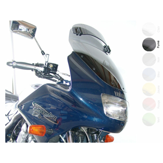 Bulle MRA Vario YAMAHA 900 XJ S Diversion 1995-2003 réglable inclinaison Fumé