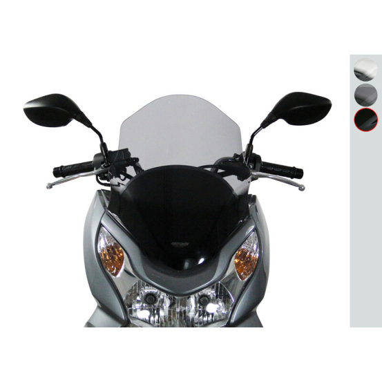 Bulle Scooter Touring MRA Honda 125 PCX Noire
