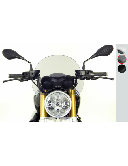 Bulle Moto Touring MRA BMW R 1200 R Nine-T Fumée