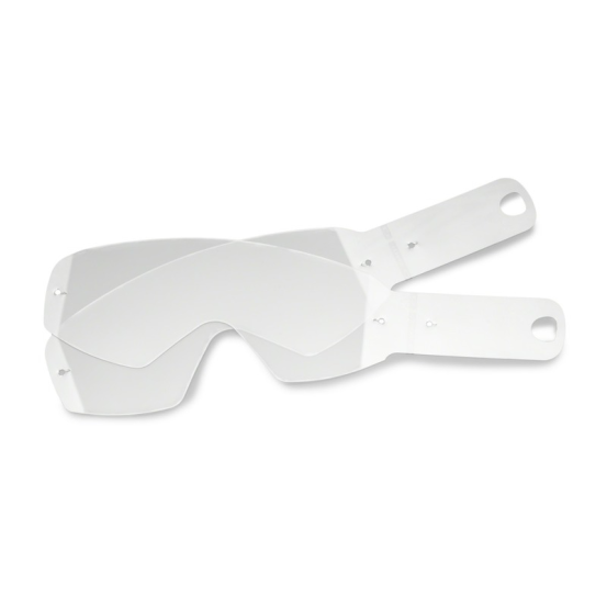 Pack de 14 Tear-Off laminés OAKLEY O-Frame 2.0 - Transparent
