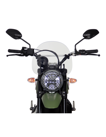 Bulle Moto Touring MRA Ducati 800 Scrambler Fumée