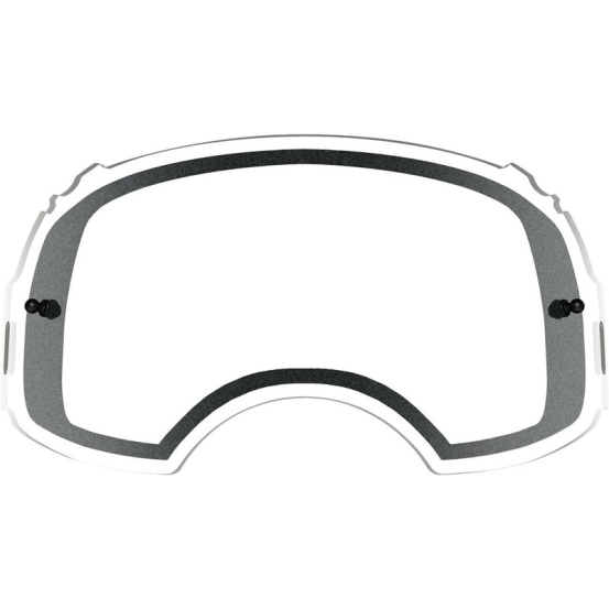 Ecran de rechange double OAKLEY Airbrake Plutonite Persimmon - Transparent