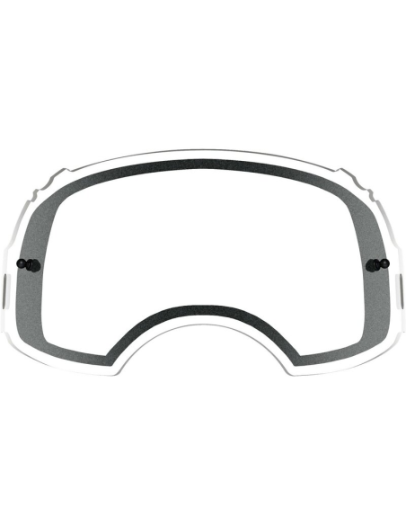Ecran de rechange double OAKLEY Airbrake Plutonite Persimmon - Transparent