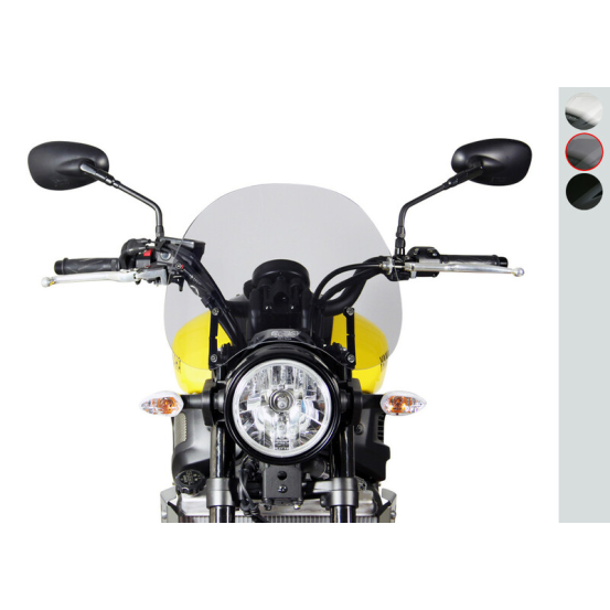 Bulle Moto Touring MRA Yamaha 700 XSR Fumée
