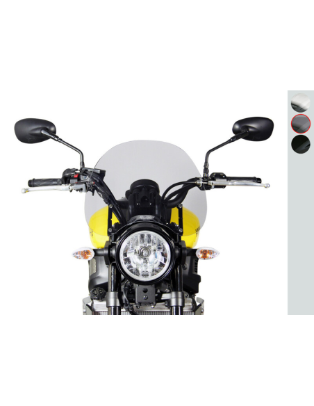Bulle Moto Touring MRA Yamaha 700 XSR Fumée