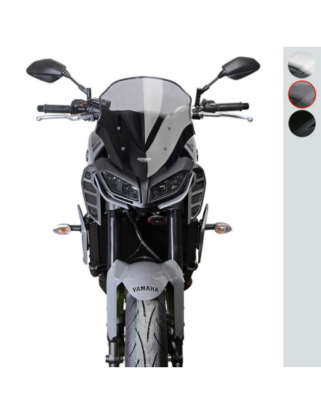 Bulle Moto Racing MRA Yamaha 850 MT-09 Fumée
