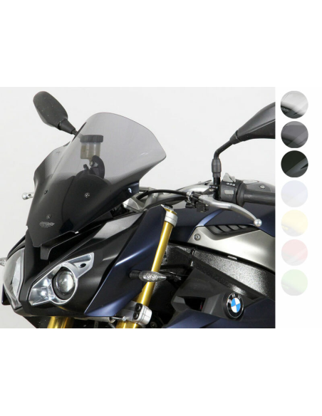 Bulle Moto Touring MRA BMW S 1000 R Fumée