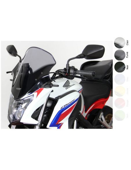 Saut Vent Moto Touring MRA Honda 650 CB F Noir