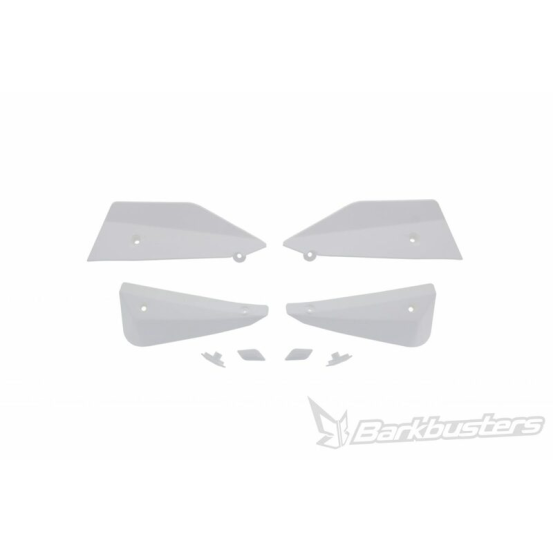 Déflecteur pour protège-mains BARKBUSTERS Sabre - Blanc