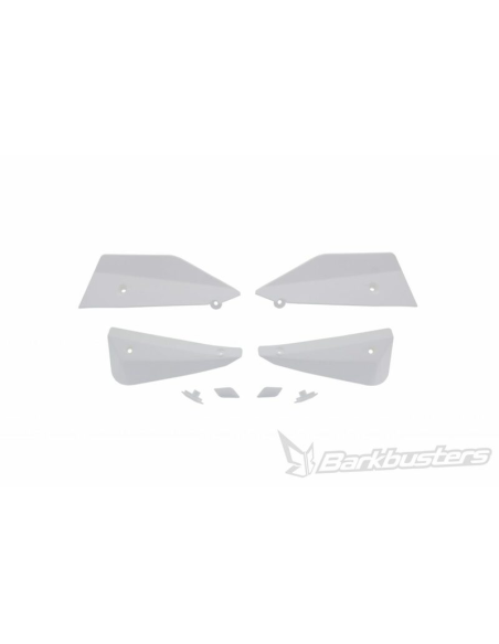 Déflecteur pour protège-mains BARKBUSTERS Sabre - Blanc