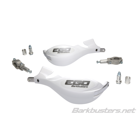 Protège-mains BARKBUSTERS Ego Mini montage 2 points Ø22mm - Blanc