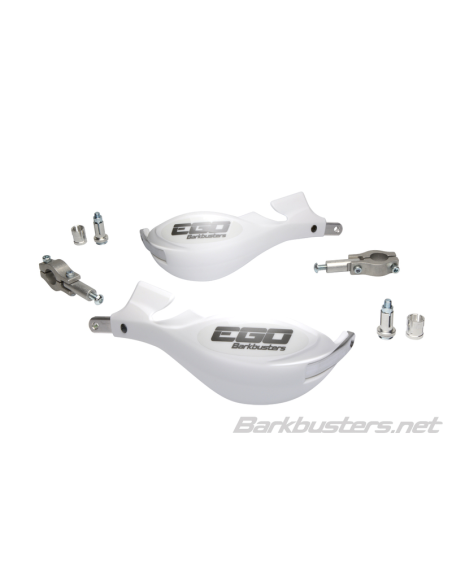 Protège-mains BARKBUSTERS Ego Mini montage 2 points Ø22mm - Blanc