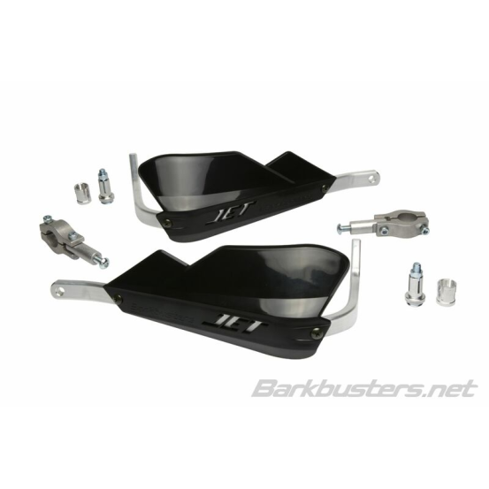 Protège-mains BARKBUSTERS Jet montage 2 points droit Ø22mm - Noir