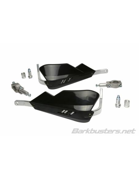 Protège-mains BARKBUSTERS Jet montage 2 points droit Ø22mm - Noir