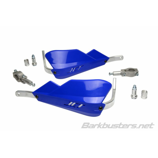 Protège-mains BARKBUSTERS Jet montage 2 points droit Ø22mm - Bleu