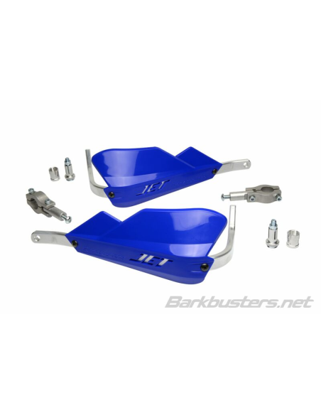 Protège-mains BARKBUSTERS Jet montage 2 points droit Ø22mm - Bleu