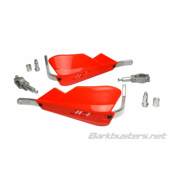 Protège-mains BARKBUSTERS Jet montage 2 points droit Ø22mm - Rouge