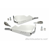 Protège-mains BARKBUSTERS Jet montage 2 points droit Ø22mm - Blanc