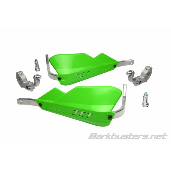 Protège-mains BARKBUSTERS Jet montage 2 points guidon Ø28,6mm - Vert