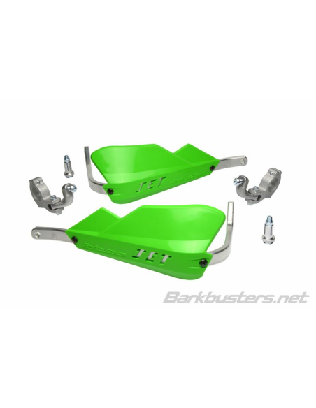 Protège-mains BARKBUSTERS Jet montage 2 points guidon Ø28,6mm - Vert