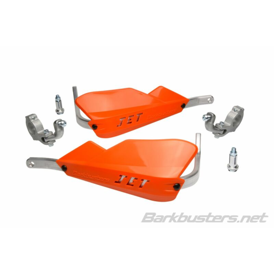 Protège-mains BARKBUSTERS Jet montage 2 points guidon Ø28,6mm - Orange