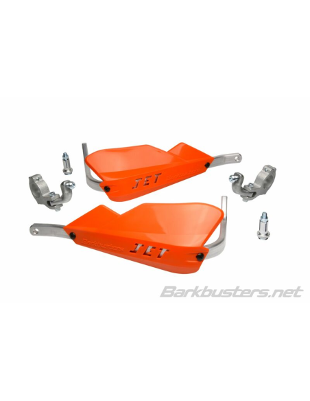 Protège-mains BARKBUSTERS Jet montage 2 points guidon Ø28,6mm - Orange