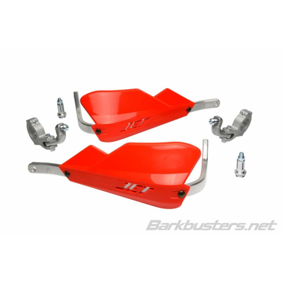 Protège-mains BARKBUSTERS Jet montage 2 points guidon Ø28,6mm - Rouge