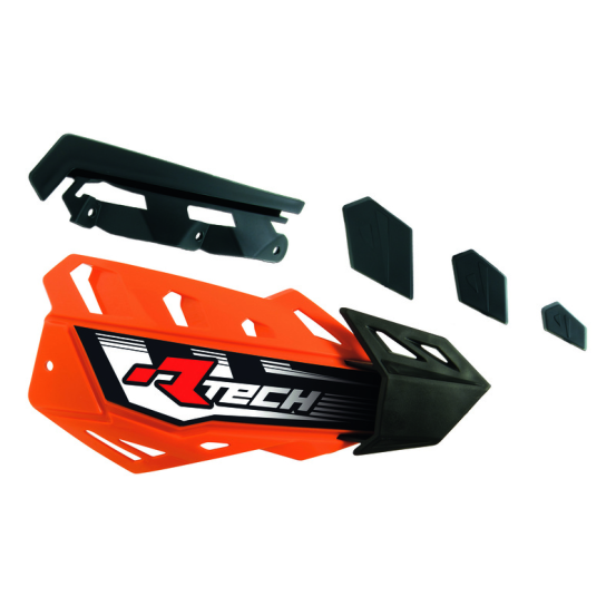 Coques de protège-mains - Orange - RACETECH FLX - Coques de remplacement