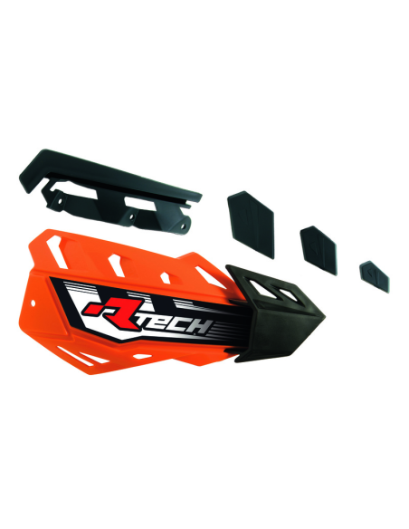 Coques de protège-mains - Orange - RACETECH FLX - Coques de remplacement