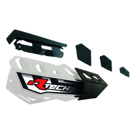 Coques de protège-mains - Blanc - RACETECH FLX - Coques de remplacement