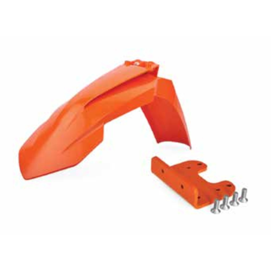 Garde boue avant restylé - Orange - POLISPORT KTM SX SX-F 2007-2012 / EXC EXC-F 2008-2013