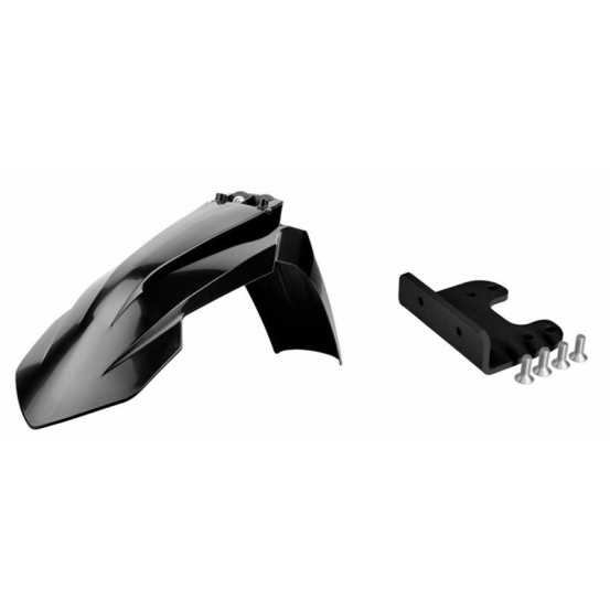 Garde boue avant restylé - Noir - POLISPORT KTM SX SX-F 2007-2012 / EXC EXC-F 2008-2013