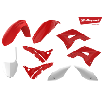 Kit plastiques - Origine - POLISPORT Restylé HONDA 125 250 CR 2002-2007