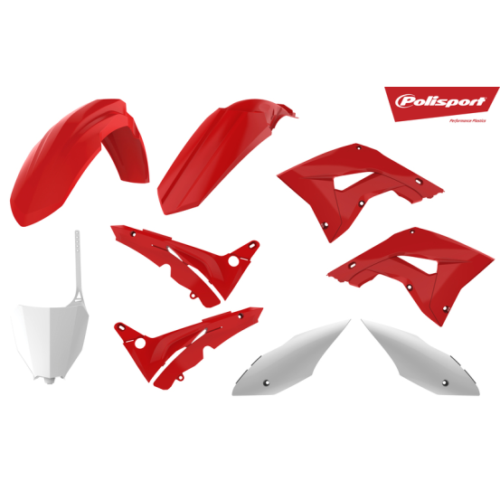 Kit plastiques - Origine - POLISPORT Restylé HONDA 125 250 CR 2002-2007