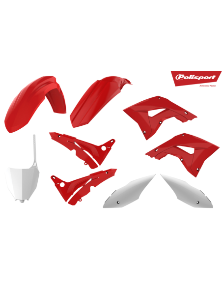Kit plastiques - Origine - POLISPORT Restylé HONDA 125 250 CR 2002-2007