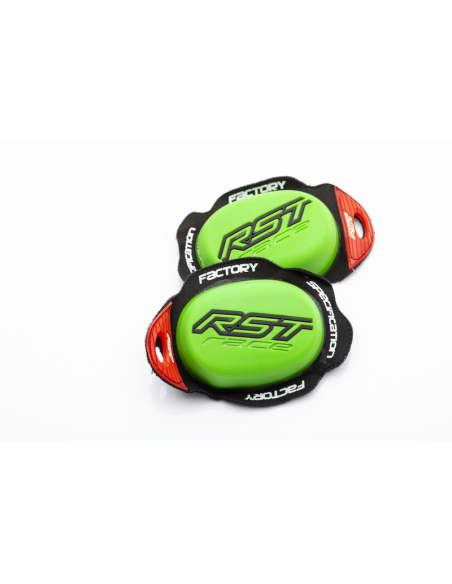 Sliders de genoux RST Factory - Vert Fluo