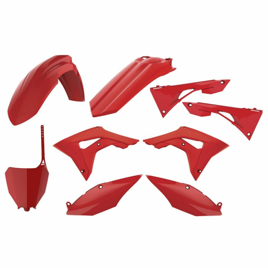 Kit plastiques - Rouge - POLISPORT Honda 250 CRF-R 2018-2021 450 CRF-R 2017-2020