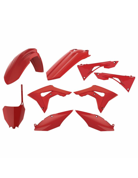 Kit plastiques - Rouge - POLISPORT Honda 250 CRF-R 2018-2021 450 CRF-R 2017-2020