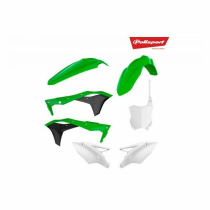 Kit plastiques - Origine - POLISPORT Kawasaki 250 KXF 2017-2020