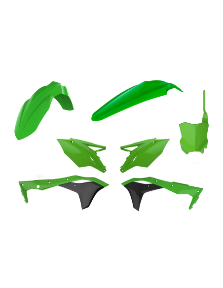 Kit plastiques - Origine - POLISPORT Kawasaki 250 KXF 2020