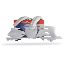 Kit plastiques - Blanc - POLISPORT Yamaha 250 450 YZF 2006-2009