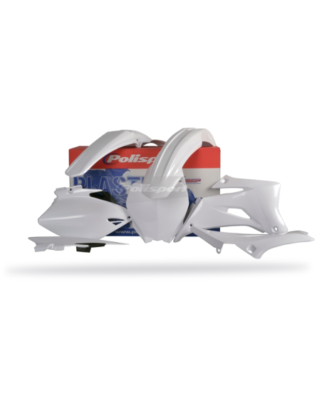 Kit plastiques - Blanc - POLISPORT Yamaha 250 450 YZF 2006-2009
