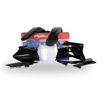 Kit plastiques - Noir - POLISPORT Yamaha 250 450 YZF 2006-2009