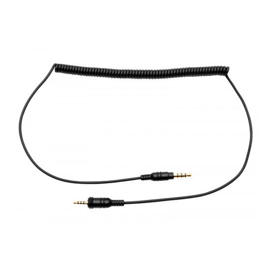 Câble audio stéréo 3,5 mm pour Sena SMH10