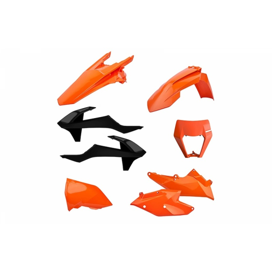 Kit plastique - Origine - POLISPORT Enduro KTM EXC EXC-F 2018-2022