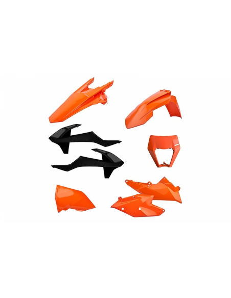 Kit plastique - Origine - POLISPORT Enduro KTM EXC EXC-F 2018-2022
