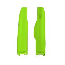 Protections de fourche - Vert - POLISPORT Kawasaki KX KXF citron 2005-2008