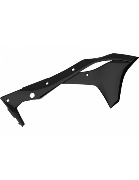 Ouïes de radiateurs - Noir - POLISPORT Kawasaki 250 KXF 2017-2018